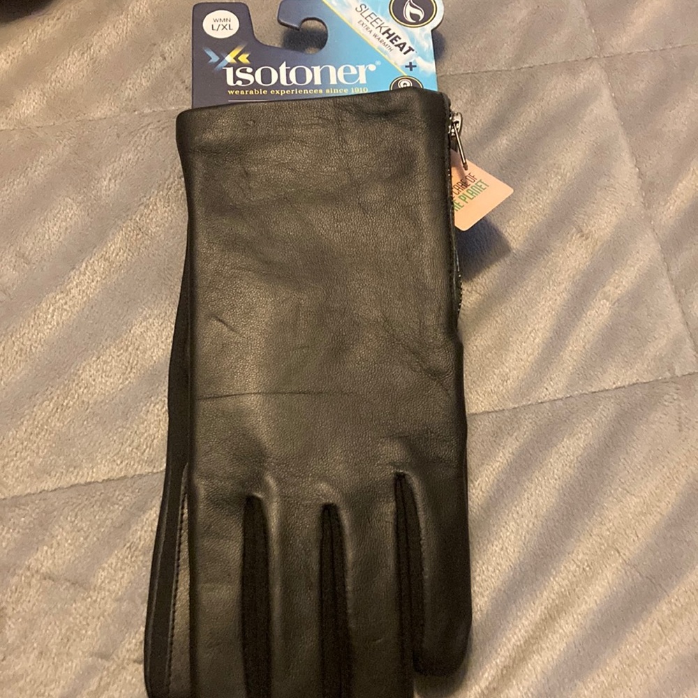 Womens leather gloves